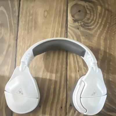 Turtle Beach White Gray Over-Ear Headband Double Ear-Cup Gaming Headset