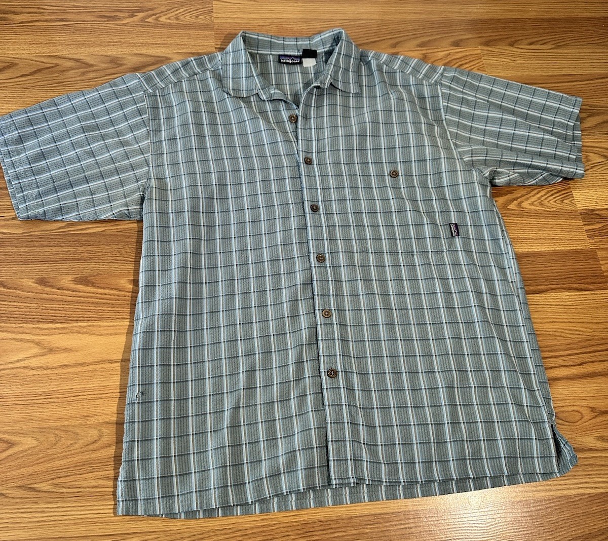 Vintage Patagonia STY52996 SP2002 Button Down Shirt Men’s Size M