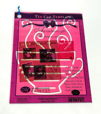 2003 Creative Memories Tea Cup Template Scrapbooking Crafts Journal Boxes More