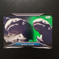 Topps Star Wars Space Slug Serial Numbered Trading Card B2-74 /99