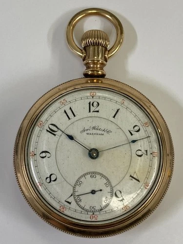 Antique Waltham Pocket Watch, Pre-Owned, Doesn't Run (37-#38)