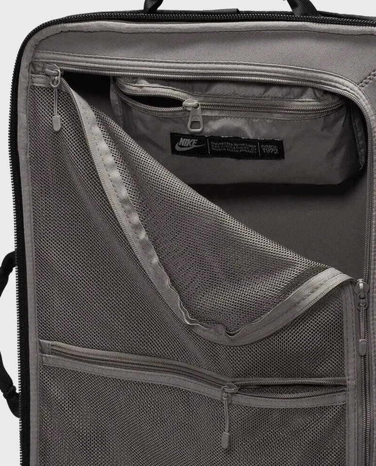 Nike FIFTYONE49 Cabin Roller Bag 2 Wheeled Suitcase Luggage Black PBZ277-001 NEW - Image 4 of 4