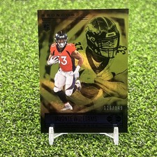 2021 Panini Illusions Trophy Collection Light Blue #73 Javonte Williams /149  RC