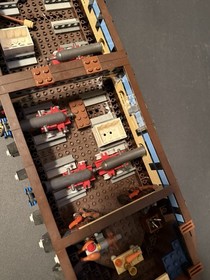 Lego Pirates Imperial Flagship 10210 98% Complete With Mini Figs & Manuals