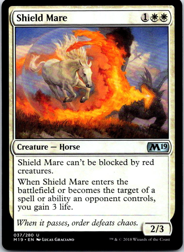 SHIELD MARE 37 UC CORE SET 2019 MAGIC: THE GATHERING NEAR MINT
