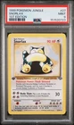 1999 POKEMON JUNGLE 1ST EDITION #27 SNORLAX PSA 9
