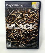 "Black" Video Game Sony PlayStation 2 PS2 Black Label Complete Manual Case Disc