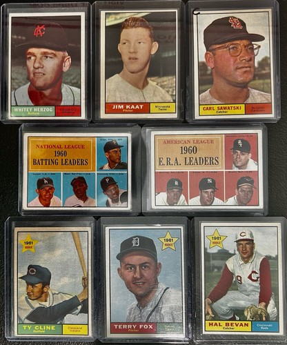 1961 Topps Baseball Cards - Pick For Your Collection - Picture 1 of 45