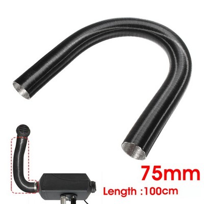 75mm Warm Heizung Kanal Rohr Luft Führung Schlauch Für 5~8KW Diesel Zubehör