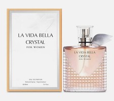 LA VIDA BELLA CRYSTAL POUR FEMME EAU DE PARFUM SPRAY FOR WOMEN 3.4 Oz BRAND NEW