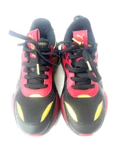Puma sneakers RS-X Glitz Black Red Gold - Women's Shoes Size 7
