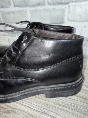 Bacco Bucci Vintage- boots Bacco Bucci Black Suede & Leather Lace Up Ankle Boots High  main image 3