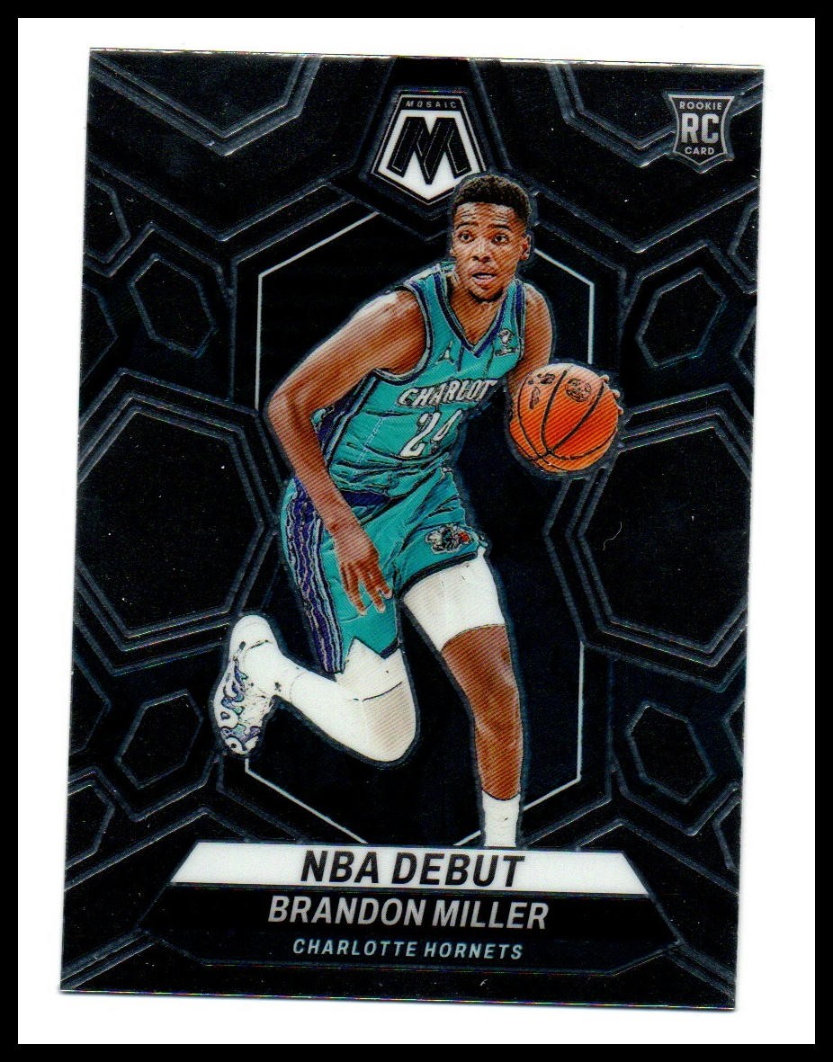 2023-24 Panini Mosaic #252 Brandon Miller