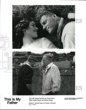 Press Photo Cast of "This is My Father" Movie Scenes - hcq04600