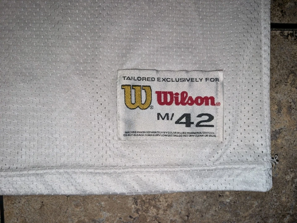 Camiseta de Colección Años 90 Eric Rhett Wilson Rara Colores Visitantes Para Hombre Pequeña/Dama Med Foto 2 de 4