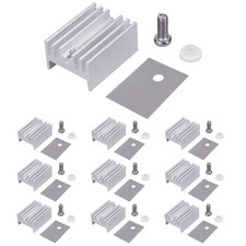 WayinTop 10 Packs TO-220 Aluminum Heatsink & Insulator/Mounting Kits for...