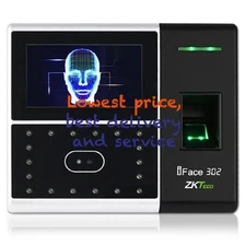 ZKTeco iFace302-S WiFi Face Fingerprint Identification Time Attendance Original