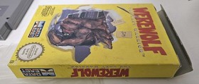 WEREWOLF NINTENDO NES PAL ESPA&Ntilde;A COMPLETO RARO DE VER EN ESE ESTADO 8 BITS RARO