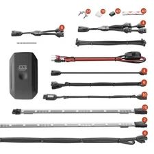XKGlow  XKChrome RGB UTV Kit - 28-Piece XK-UTV-STA