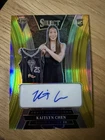 2025 WNBA Select Kaitlyn Chen Draft Selections Gold Auto 9/10 Valkyries #DSS-KC