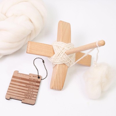 Türkische Drop Spindel Holz abnehmbar für Handspinnen DIY Projekte