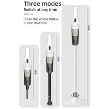 Effizienter Akku Staubsauger mit 100W Motor zur Tierhaarentfernung