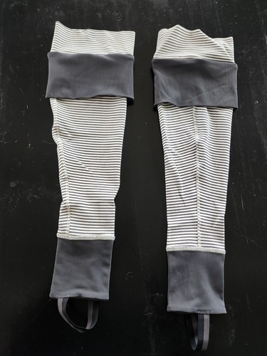 Lululemon Striped Leg Warmers Used One Size Great Shape