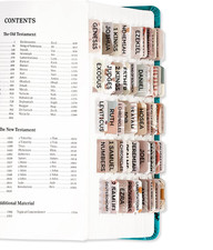 Bible Tabs for Women Men, Large Print Index Study Bibles, A-boho