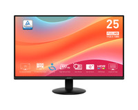 MSI PRO MP252L 24.5 IPS LED Black Monitor 1920x1080 1ms HDMI DisplayPort