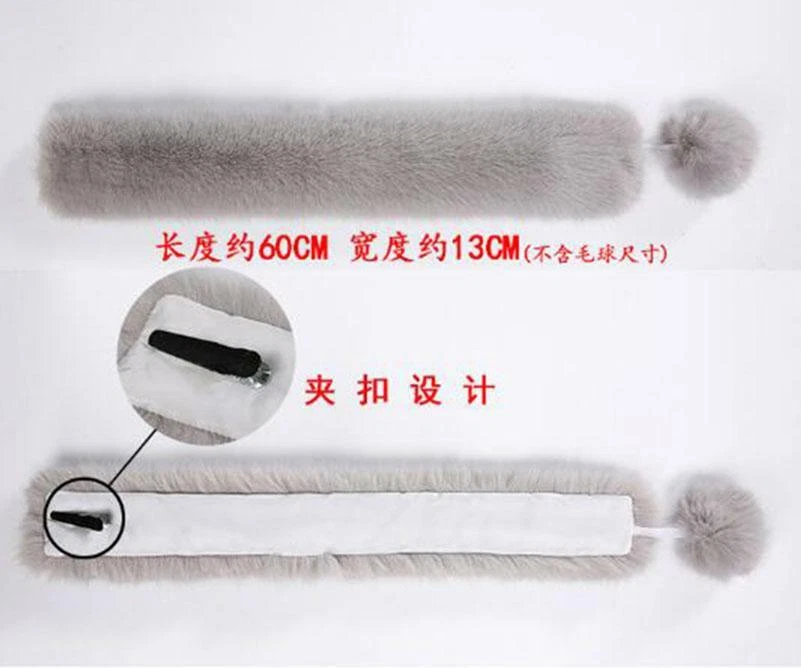 Nuevo Moda Mujeres Invierno Imitación Piel Bufanda Cuello Chal Capa Envoltura Mantener Caliente Foto 3 de 4