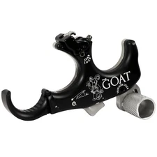 TRU Ball Archery Release Goat 3 Finger Silver/Black Medium TGOT-BKQS-M 01688