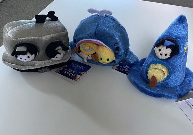 D23 Expo Japan 15 Tsum Tsum Set Of 3 Sorcerer Mickey Pinocchio Steamboat Jp For Sale Online Ebay