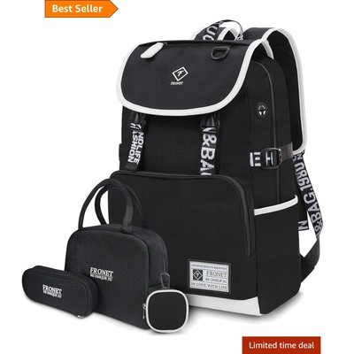 Schulrucksack Jungen Mädchen Teenager, Schulranzen Rucksäcke Daypack für Schü...