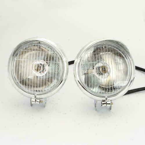 Parasol antiniebla de punto ámbar para Honda Vtx 1300 C R S retro de 2 piezas - Imagen 5 de 9