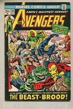 The Avengers  #105 FN Black Panther, The Beast Brood   Marvel Comics D1