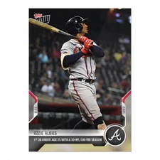 2021 Topps NOW Ozzie Albies #845 ~ Atlanta Braves ~ PR 478