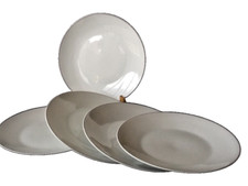 Rosenthal Berlin Secunda Purpur Theo Baumann 5 Speisetteller Teller flach Ø 24,5