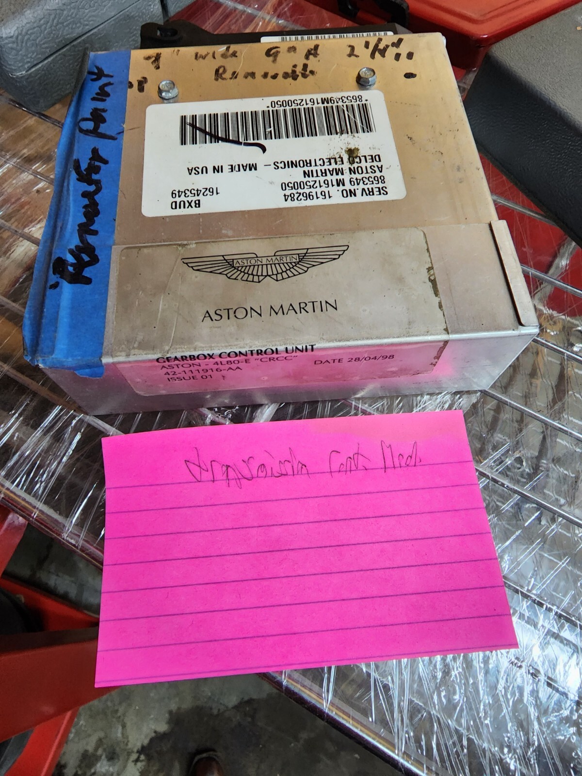 Aston Martin 1998 DB7 Gearbox Control Unit 42-111916-AA.