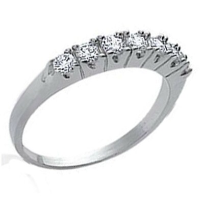 JeweBella Bague Femme en Argent 925 Zircone Cubique Bague en Argent