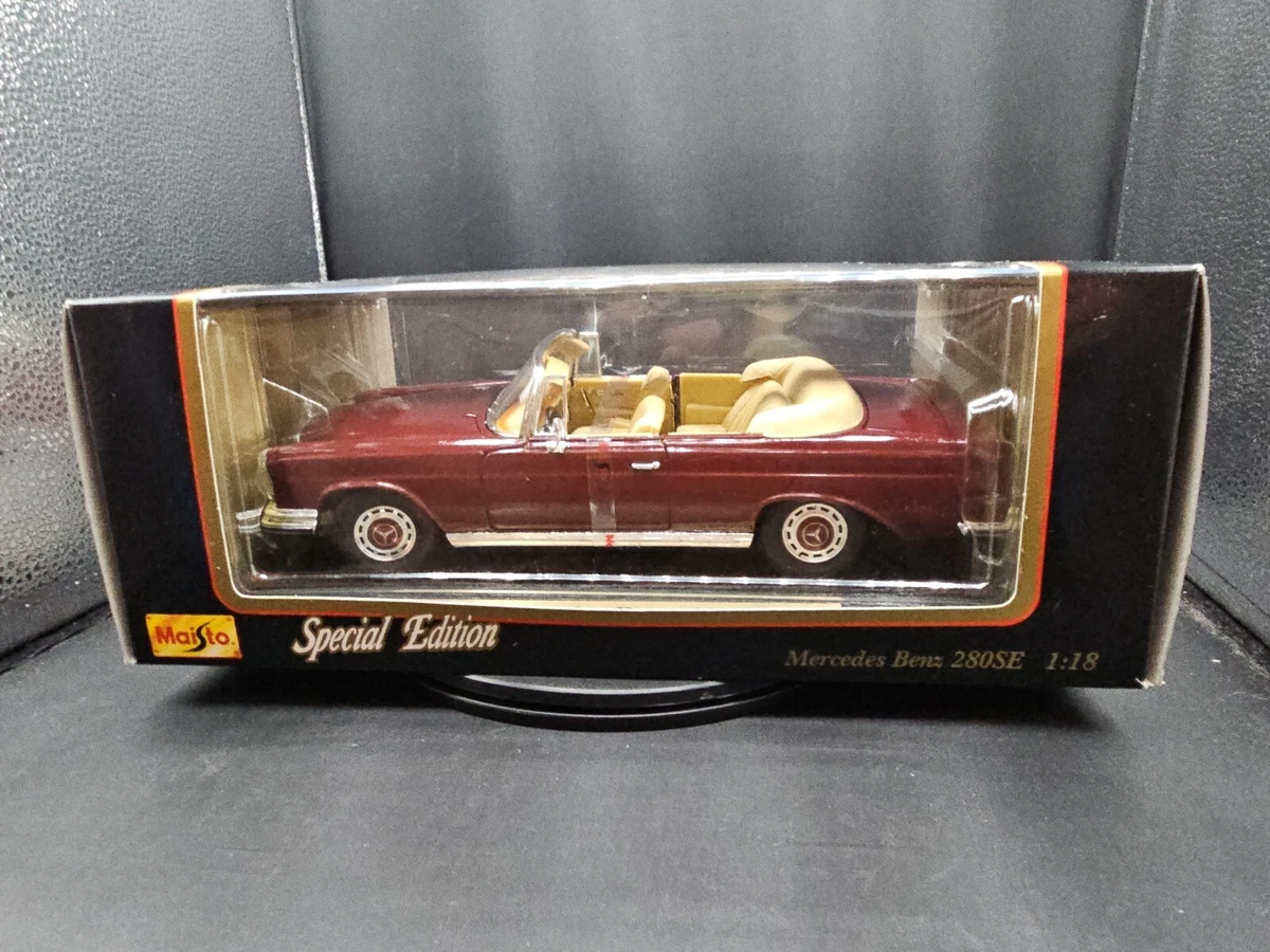Maisto mercedes benz 280se 1966 sales