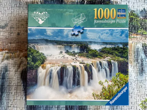 Ravensburger Puzzle 1000 Teile Iguazu Waterfalls Wasserfall Brasilien Wanderlust