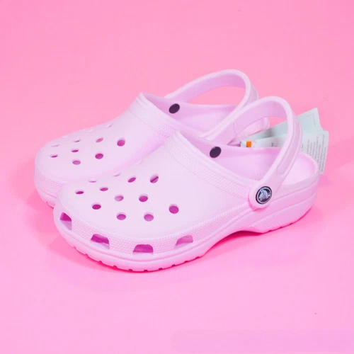 2025 Crocs Classic Clog Slippers Garden Shoes Breathable Beach Shoe Unisex UK - Picture 39 of 46