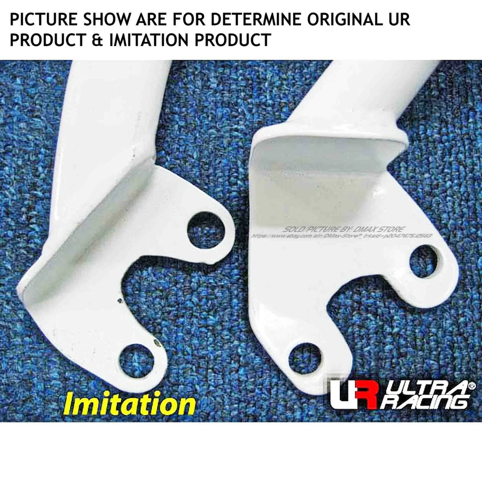 LEXUS LX470 TOYOTA LAND CRUISER J100 98-07 ULTRA RACING 4POINT FRONT LOWER BRACE - Imagen 3 de 4