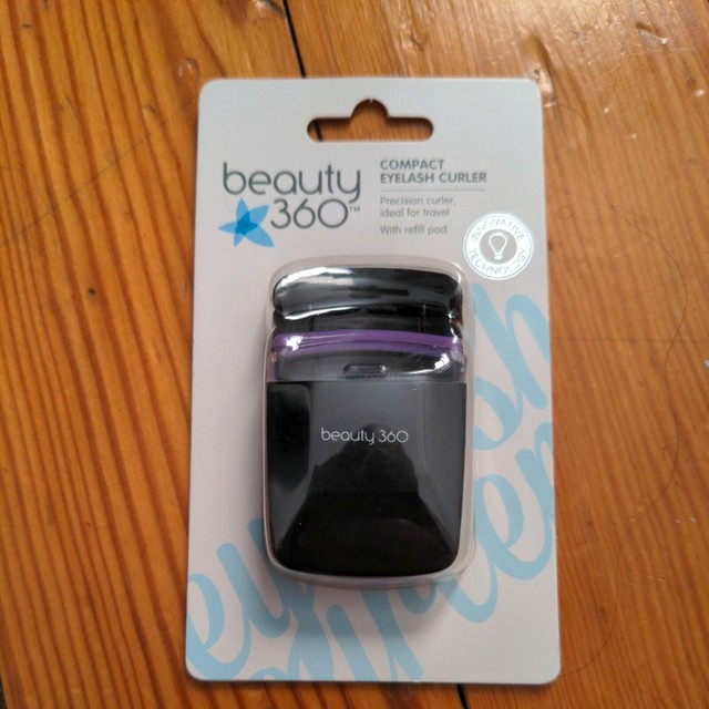 Compact Eyelash Curler With Refill Pad Beauty 360 For Sale Online Ebay