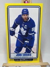 JOHN TAVARES 2021-22 O-Pee-Chee Hockey OPC Premier Tallboys YELLOW BORDER