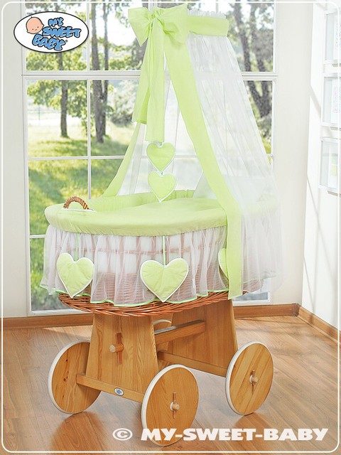 heart moses basket