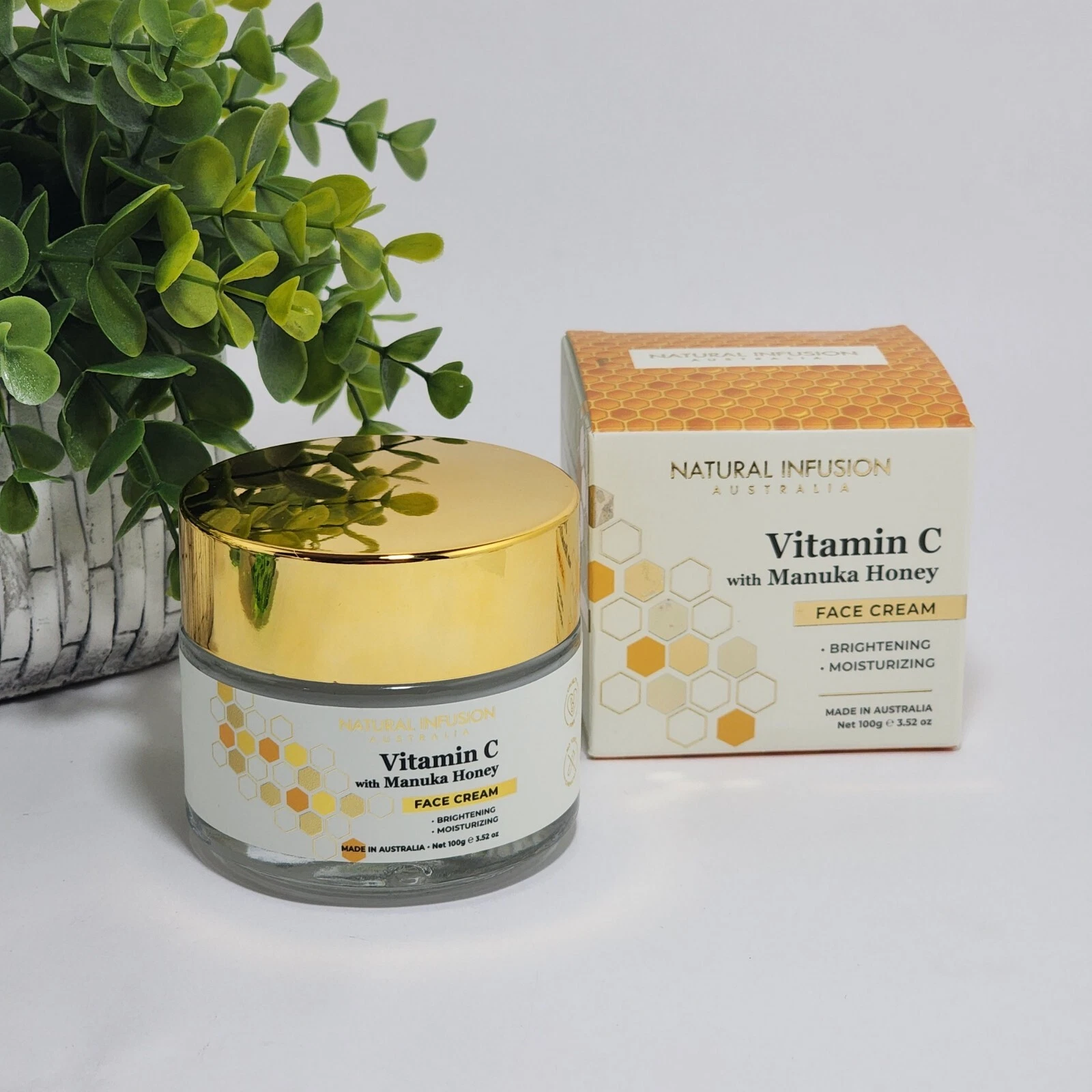 Natural Infusion Vitamin C With Manuka Honey Face Cream 3.52 oz / 100 g