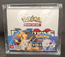 Pokemon Magnetic Booster Box Acrylic Case Pok mon Card Protective Display
