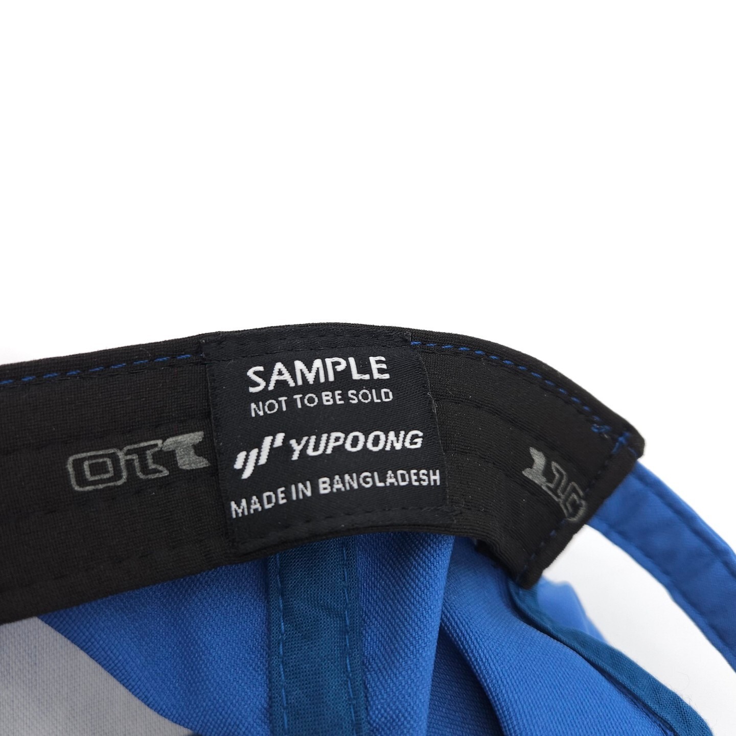 Black Clover Golf Strapback SAMPLE Hat Adjustable… - image 7