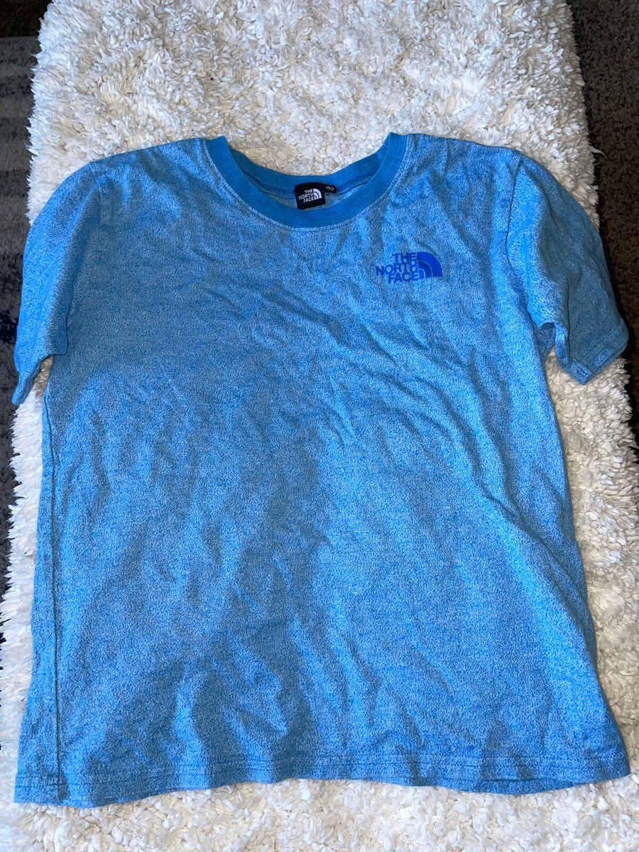 The North Face girls sz. 12/14 (150) blue tee. Vintage style